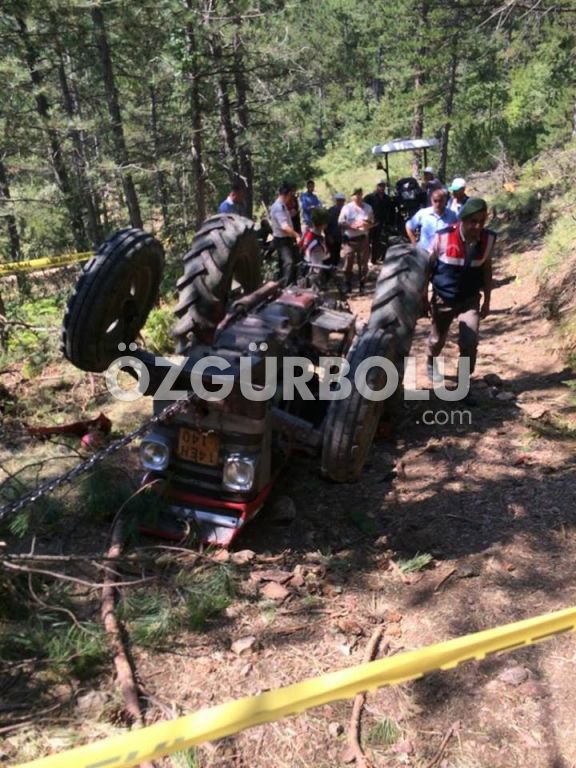 TRAKTÖRÜN ALTINA CAN VERDİ