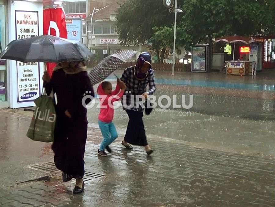 YAZ YAĞMURU HAZIRLIKSIZ YAKALADI