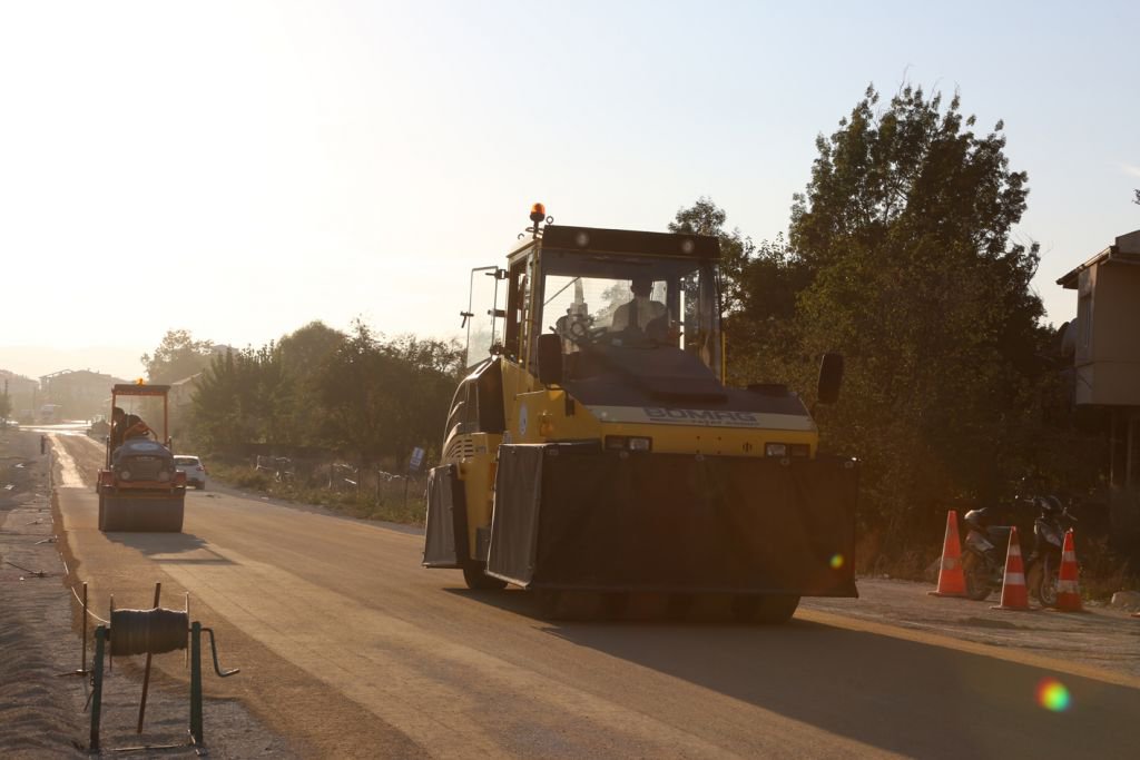 YENİ ÇEVRE YOLU İÇİN TAM GAZ ÇALIŞILIYOR