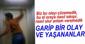 ÇARESİZ GENCİN İMDADINA İTFAİYE YETİŞTİ