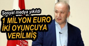 ÇARIKÇI'DAN 1 MİLYON EURO AÇIKLAMASI