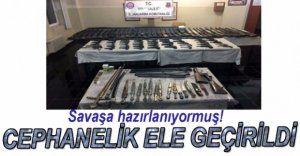 CEPHANELİK ELE GEÇİRİLDİ