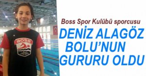 DENİZ BOLU'NUN GURURU OLDU
