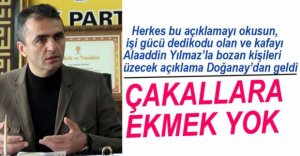 DOĞANAY DEDİKODUCULARA ATEŞ PÜSKÜRDÜ...