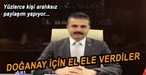 DOĞANAY'A BÜYÜK DESTEK