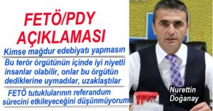 DOĞANAY'DAN ÇARPICI FETÖ AÇIKLAMASI