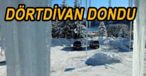 DÖRTDİVAN SOĞUK REKORU KIRDI