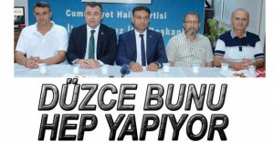 DÜZCE TEK YÜREK OLDU