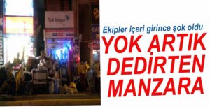 EKİPLERİ ŞOK EDEN GÖRÜNTÜ