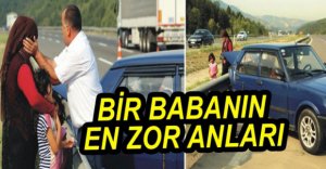 EŞİ VE ÇOCUKLARINI TESELLİ ETTİ