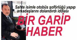 FARKLI İSİMLE DOLANDIRICILIK İDDİASI