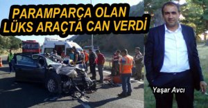 FECİ KAZADA HAYATINI KAYBETTİ