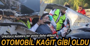 FECİ KAZADA SÜRÜCÜNÜN YAŞAM MÜCADELESİ