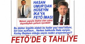 FETÖ DAVASINDA 6 KİŞİ TAHLİYE OLDU
