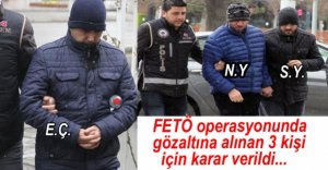 FETÖ OPERASYONUNDA 2 KİŞİ TUTUKLANDI