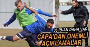 FUAT ÇAPA'DAN ZOR MAÇ ÖNCESİ AÇIKLAMALAR