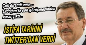 GÖKÇEK İSTİFA İÇİN TARİH VERDİ...