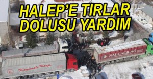 HALEP'E TIRLAR DOLUSU YARDIM...
