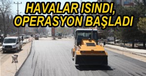 HAVALAR ISINDI, ÇALIŞMALAR BAŞLADI