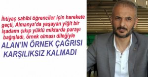MAHMUT ALAN'IN ÇAĞRISI KARŞILIKSIZ KALMADI