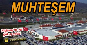HİGHWAY'DE MUHTEŞEM GÖRÜNTÜ