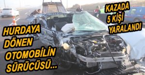 HURDAYA DÖNEN OTOMOBİLDEN...