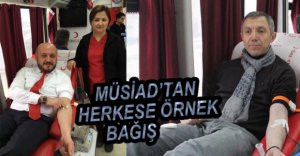 İŞADAMLARI KAN BAĞIŞLADI