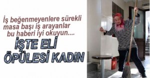 İŞTE ELİ ÖPÜLESİ KADIN...