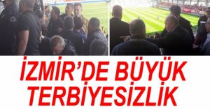 İZMİR'DE BÜYÜK TERBİYESİZLİK....