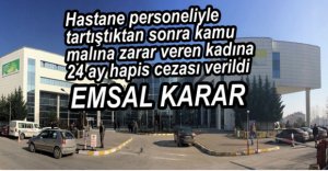 KAMU MALINA ZARARA 24 AY HAPİS