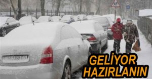 KAR YAĞIŞI KAPIDA...