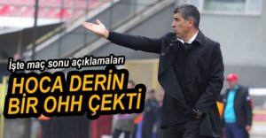 KARAFIRTINALAR MAÇI DEĞERLENDİRDİ