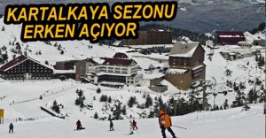 KARTALKAYA SEZONU ERKEN AÇIYOR