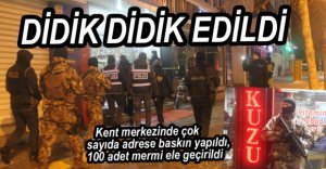 KENT MERKEZİ DİDİK DİDİK EDİLDİ