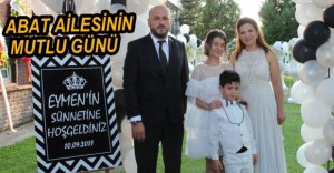 KÜÇÜK ABAT ERKEKLİĞE İLK ADIMINI ATTI