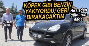 LÜKS ARAÇ ÇALAN HIRSIZIN GÜLDÜREN İFADESİ