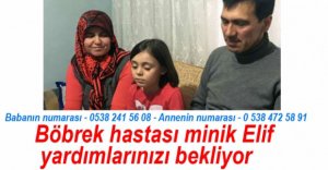 MİNİK ZEYNEP ELİF YARDIMLARINIZI BEKLİYOR