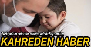MİNİK ZEYNEP'TEN KAHREDEN HABER