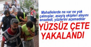 MOTOSİKLET HIRSIZLARI YAKALANDI