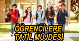 ÖĞRENCİLERE MÜJDELİ HABER