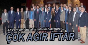 ÖNEMLİ İSİMLERİ BULUŞTURAN İFTAR