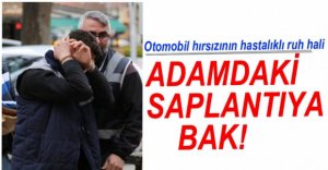 OTO HIRSIZI KISKIVRAK YAKALANDI