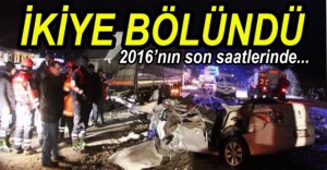 OTOMOBİL İKİYE BÖLÜNDÜ