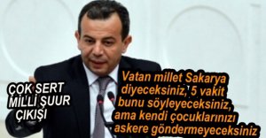 ÖZCAN'DAN ÇOK SERT MİLLİ ŞUUR ÇIKIŞI