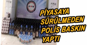 PİYASAYA SÜRÜLMEDEN YAKALANDI...