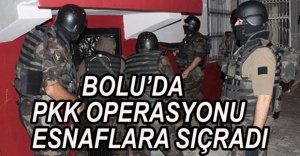 PKK OPERASYONU ESNAFA SIÇRADI