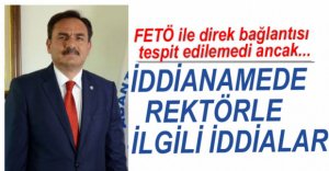 REKTÖRLE İLGİLİ İDDİALAR ORTAYA ÇIKTI