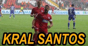SAHANIN YILDIZI YİNE SANTOS