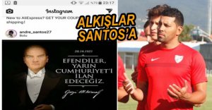 SANTOS'TAN ALKIŞLANACAK PAYLAŞIM