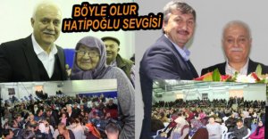 SEBEN HATİPOĞLU VE BACAK'I AĞIRLADI